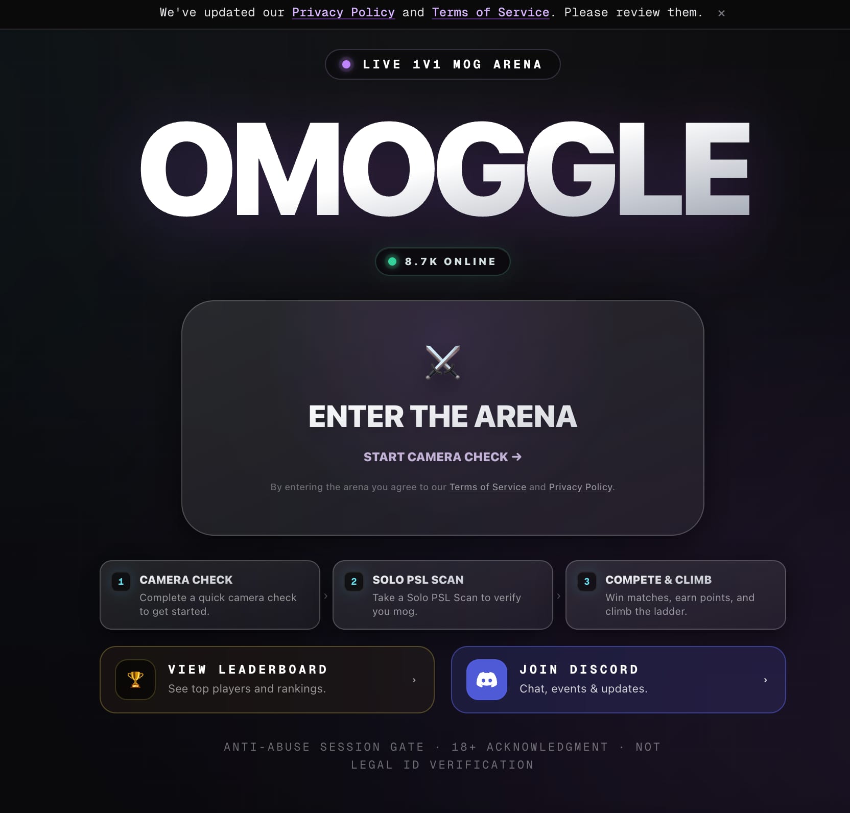 “Miss, Have You Heard of Omoggle?”
